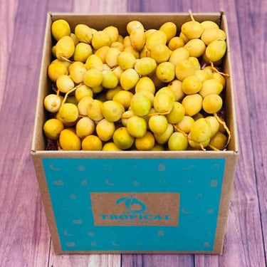 Yellow Barhi Dates Box